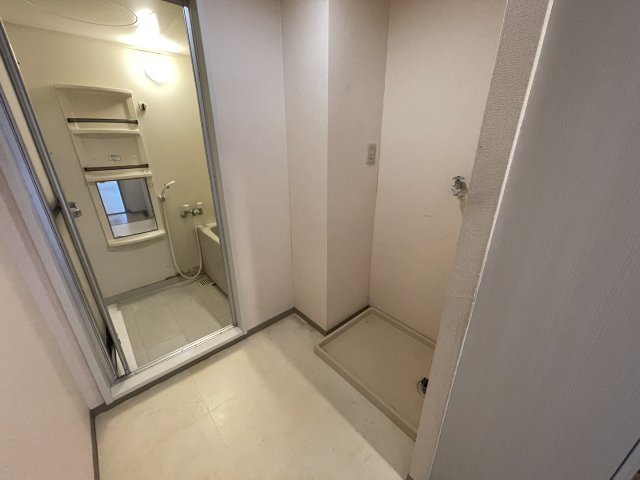 ピュアコート参番館の洗面所|室内洗濯機置き場