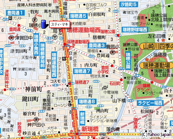 スティ・マキの地図