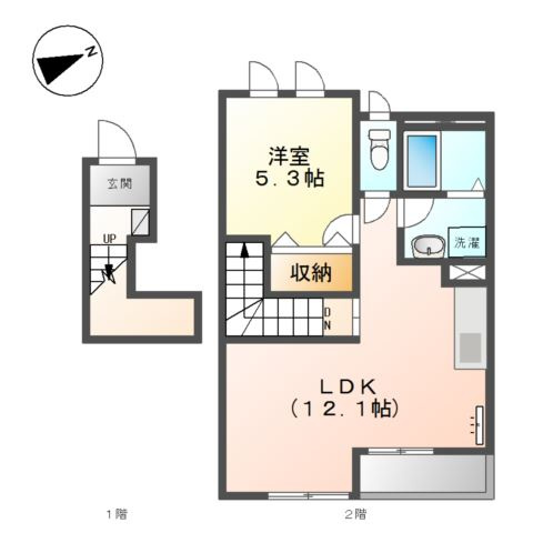 ヨーコーポ広の間取り