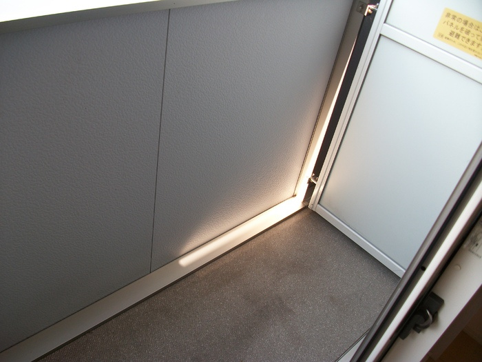 セジュール松本のバルコニー