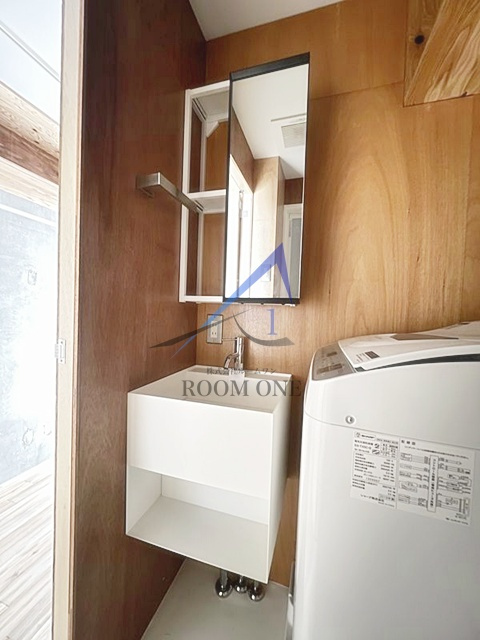 宮本マンションⅡの洗面所|洗面台です。