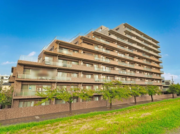 レックス市川リバーサイドコートの外観パース