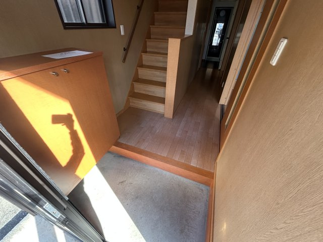 藤野貸家17の玄関