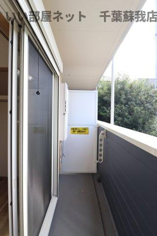 ミリアビタ長洲のバルコニー|陽当たり良好なバルコニーです