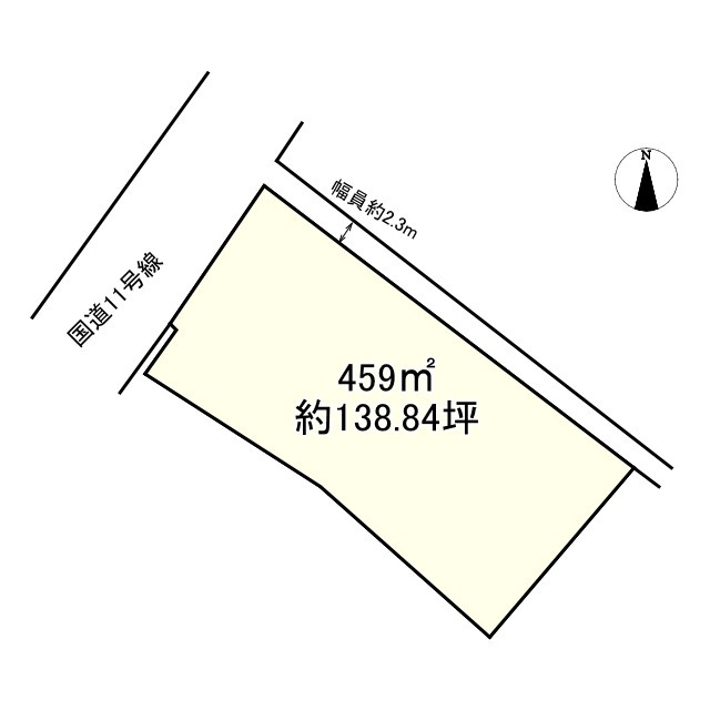 西条市小松町妙口211-1の土地図