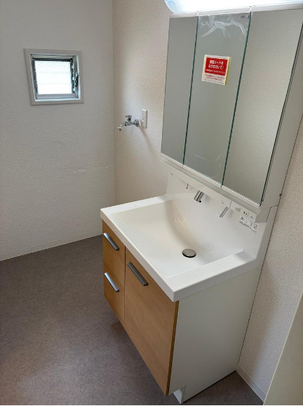 南花台貸家の洗面所