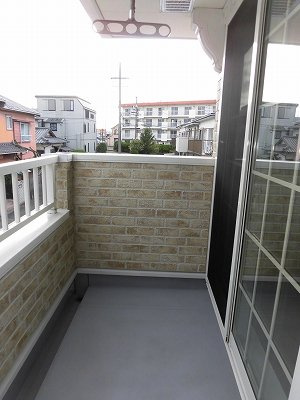 パークヒルズのバルコニー