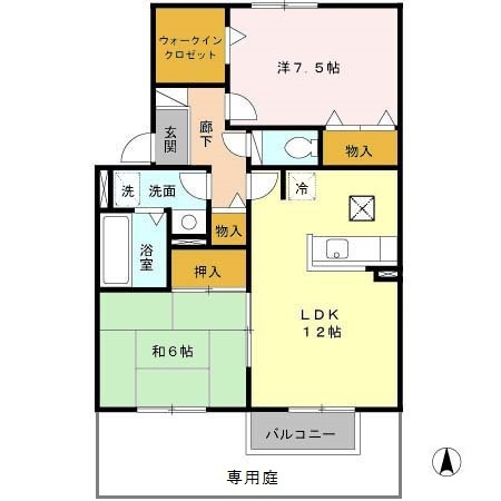 パルティーダの間取り