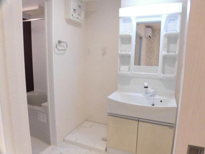 【洗面所】 | シェルル尾倉 | 脱衣所完備（イメージ）