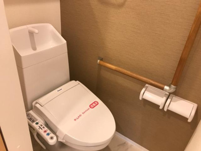 【トイレ】 | 若松区白山1丁目Ｙ様新築アパート | シャワー付トイレ（イメージ）