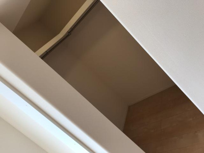 【収納】 | 若松区白山1丁目Ｙ様新築アパート | ウォークインクローゼット（イメージ）