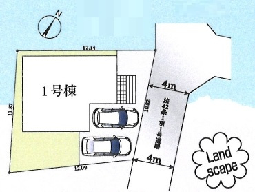 【区画図】 | 飯田グループ販売戸数全国7位の現地販売会社です【蓮田市黒浜６１５－２６付近】 | 区画図　全3棟。