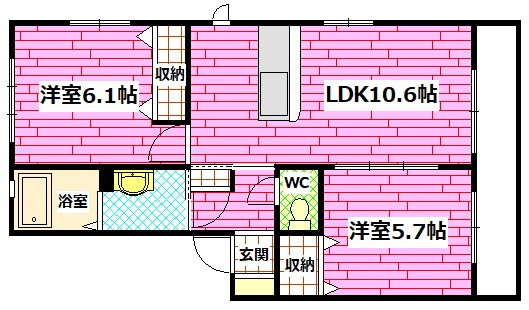 あさひ館の間取り