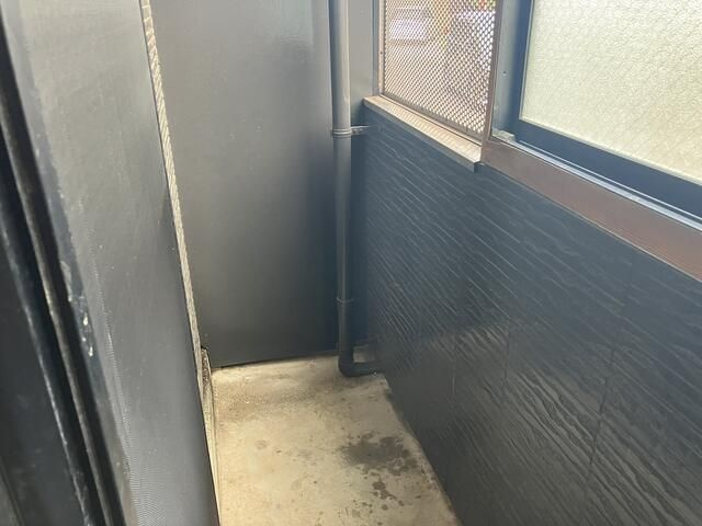 ハイツ日興のバルコニー