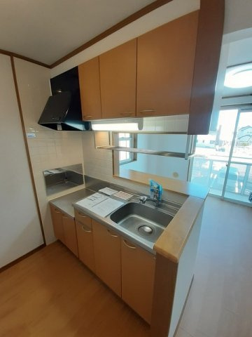 ラフィーネＩＴＯ六番館のキッチン|使い勝手の良いカウンターキッチン♪