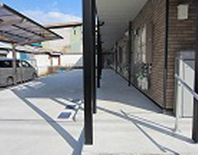 【エントランス】 | レオネクスト沖台 | 共用部分は清掃業者が清掃しております。