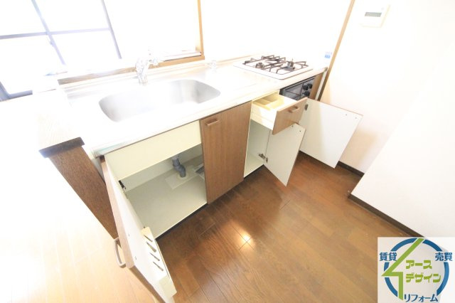 プラザハイツ二ツ屋のキッチン|※類似部屋