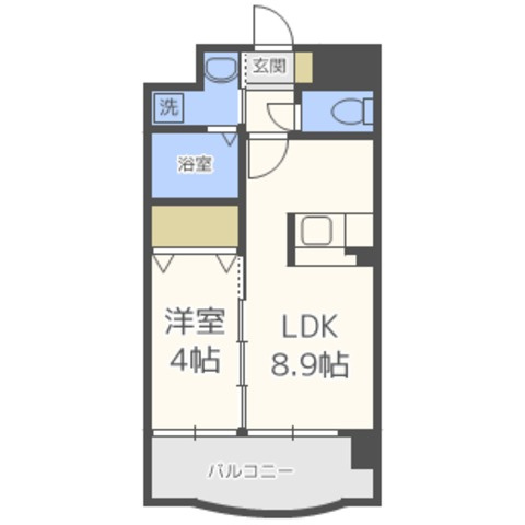  Ｓ－ＦＯＲＴ箱崎東の間取り