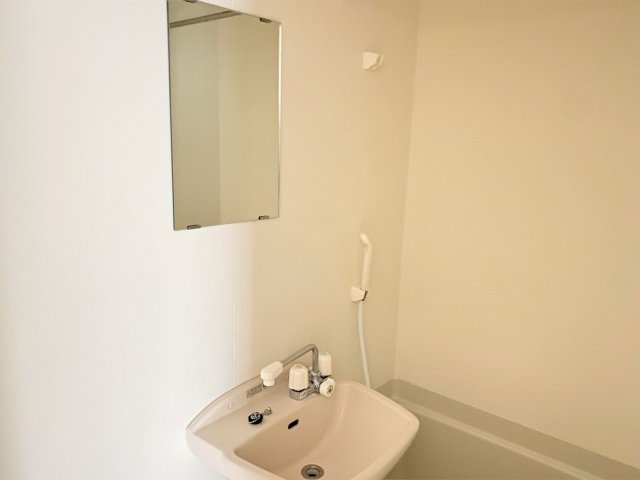 レオパレスルームス北越の洗面所