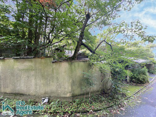 一乗寺松原町 土地の外観