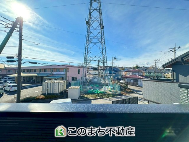 クライン宇都宮市駒生町第4期の展望|前面道路が広いので、陽当り・解放感◎になっております！
