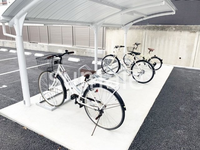 La  Madre　幸福館のその他共用部分|駐輪置き場です！