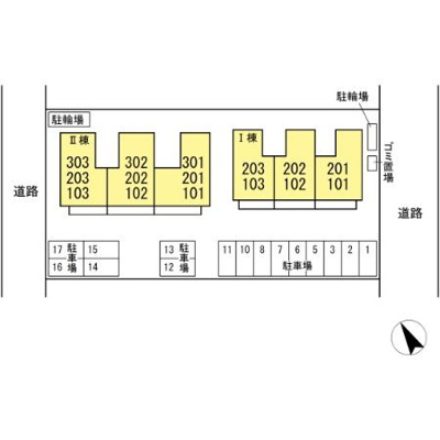 【区画図】 | リラコートⅠ