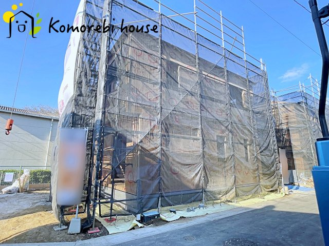 上尾市原市　20期　新築一戸建て　グラファーレ　01の外観|撮影：'25/10/03