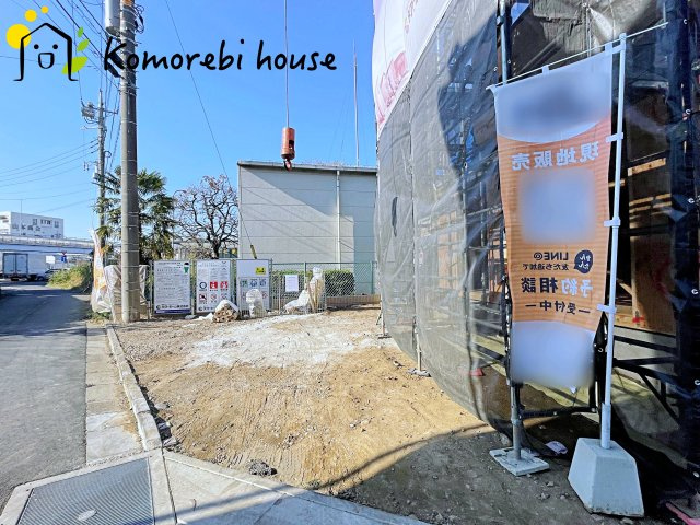 上尾市原市　20期　新築一戸建て　グラファーレ　01の前面道路含む現地写真|撮影：'25/10/03