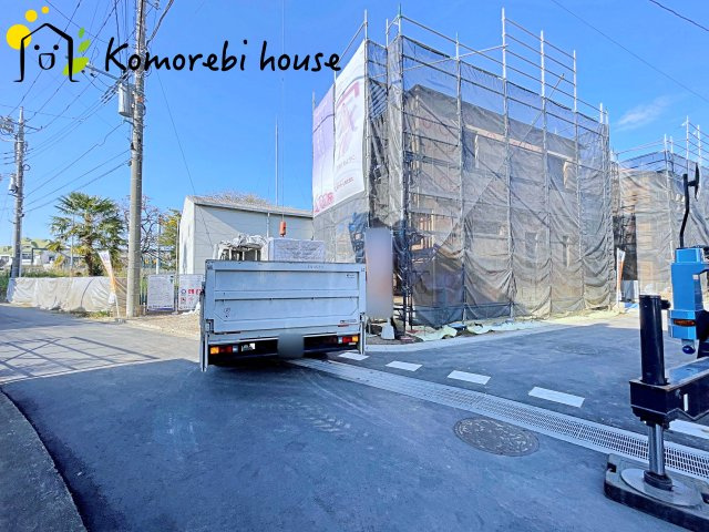 上尾市原市　20期　新築一戸建て　グラファーレ　01の駐車場|撮影：'25/10/03