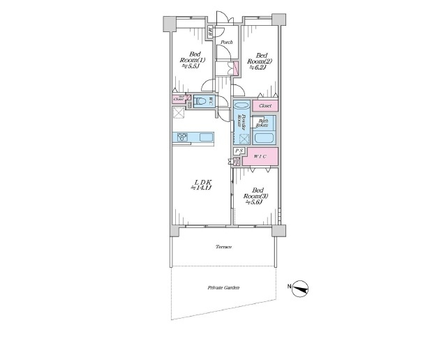 【間取り】の画像