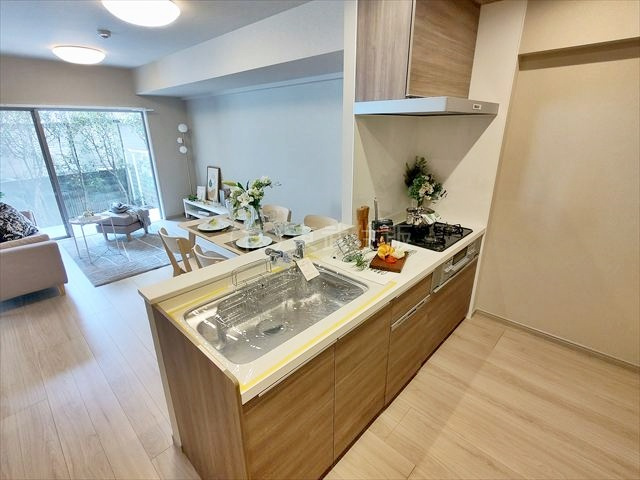 【キッチン】 | サンクレイドル志木 | 会話が弾む対面キッチンです