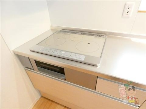 グレースヴィラ西崎のキッチン|IHクッキングヒーター