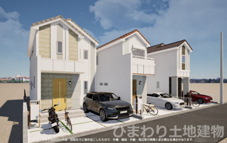 【外観】 | 瀬谷区宮沢2丁目  3号棟 8期 | イメージパース（完成時に現況と異なる場合は現況優先となります）