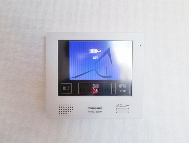 バロス大森のセキュリティ|モニター付きインターホンです。