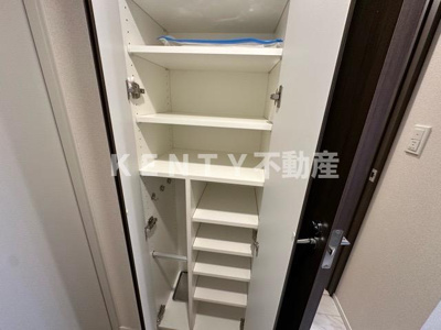 【収納】 | ラフィスタ下丸子 | 専用の収納スペースです