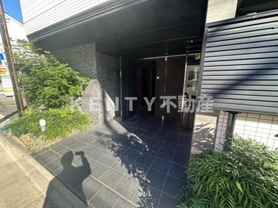 【エントランス】 | ラフィスタ下丸子 | 落ち着いたエントランスです