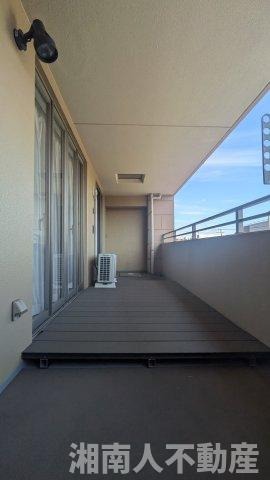 グランシティユーロコート藤沢のバルコニー|陽当たり良好なバルコニーです