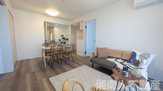 グランシティユーロコート藤沢の居間・リビング|ゆったりとしたリビングです