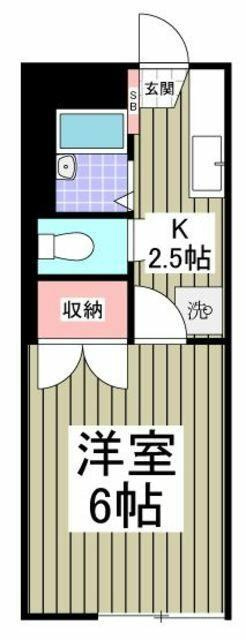 船橋市小室町のアパートの画像