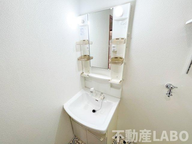 グランドール南平野の洗面所