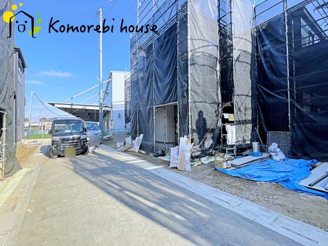 上尾市原市　20期　新築一戸建て　グラファーレ　04の駐車場|撮影：'25/10/03