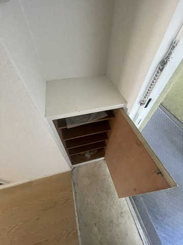 エクシード高木瀬の収納|シューズクローゼットです※現況優先
