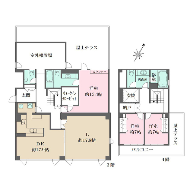 パレロワイヤル夙川デュプレックス