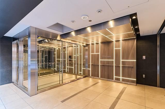 ディームス大手町ノースのエントランス