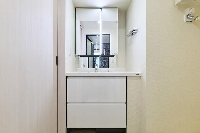 ディームス大手町ノースの洗面所