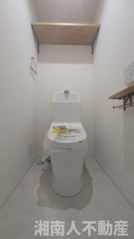 ライオンズマンション藤沢鵠沼のトイレ|清潔感のあるトイレです