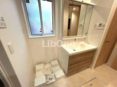 【洗面所】 | 大野町2丁目戸建貸家