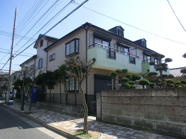 アーバンハイム大新の外観|閑静な住宅街にあるアパートです。