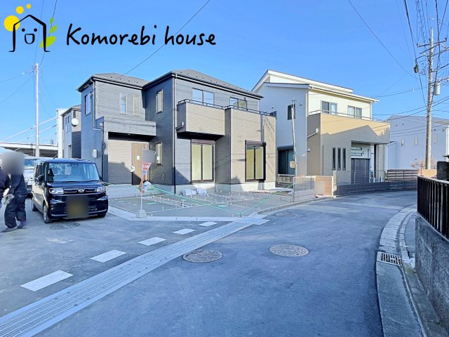上尾市原市　20期　新築一戸建て　グラファーレ　06の前面道路含む現地写真|撮影：'26/01/07